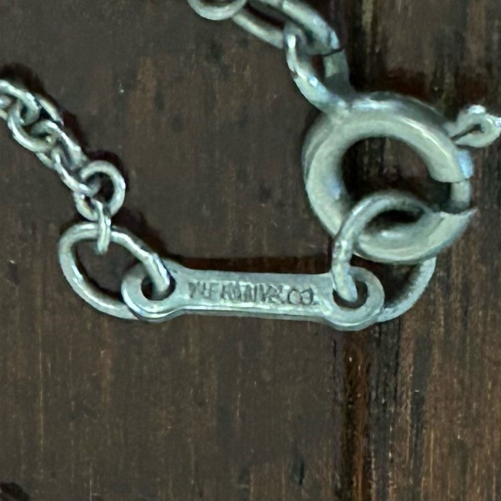 Auth Tiffany & Co. Elsa Peretti Open Heart Necklace SV925 excellent 7 g big sz - Picture 5 of 13